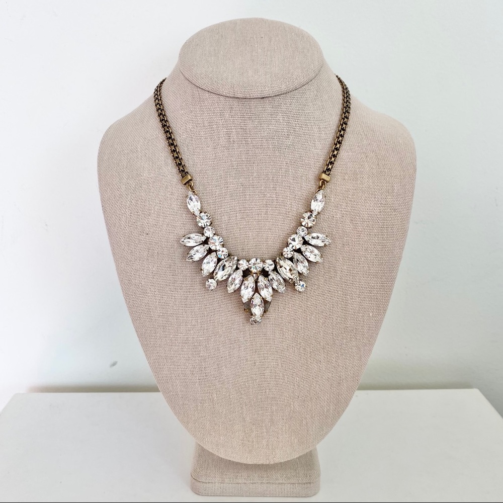 JCrew Crystal Statement Necklace